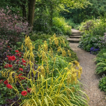 Scirpus - hybride - Stars and Stripes - COV